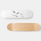 Fisch geformtes Lackprächtigen Surflogo moderne Ku Skateboard (Horizontal)