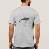 Fisch-Gehirn-T-Shirt T-Shirt (Rückseite)