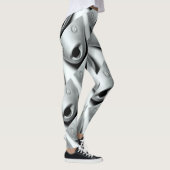 Fisch geht Grau voran Leggings (Rechts)