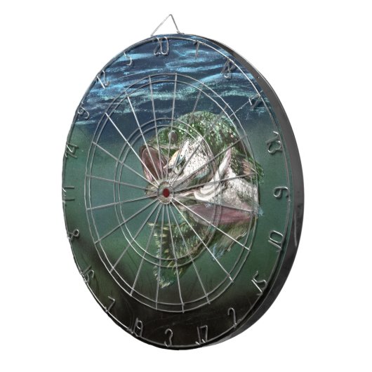 Fisch gelobt dartscheibe (Vorderseite rechts)