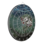 Fisch gelobt dartscheibe (Vorderseite Links)