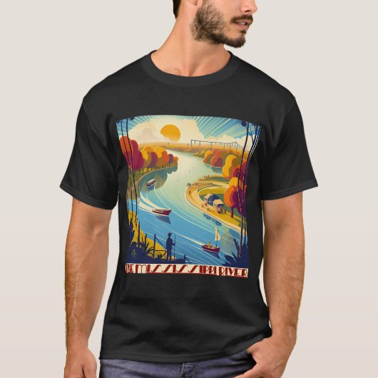 Fisch Geschäft T-Shirt (Vorderseite)