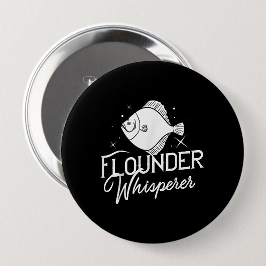 Fisch-Geschenk Bauer Button (Vorne & Hinten)