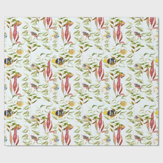 Fisch Geschenkpapier (Flach)