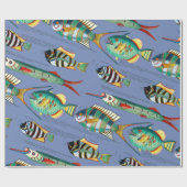 Fisch Geschenkpapier (Flach)