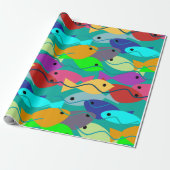 Fisch Geschenkpapier (Ungerollt)