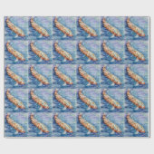 Fisch Geschenkpapier (Flach)