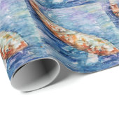 Fisch Geschenkpapier (Rolleneckpunkt)