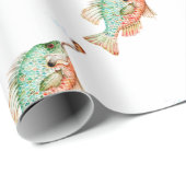 Fisch Geschenkpapier (Rolleneckpunkt)
