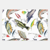 Fisch Geschenkpapier Set (Vorderseite 2)