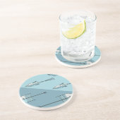 FISCH-GESCHICHTE Untersetzer 4,5" AQUA (Seite)
