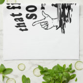 Fisch Geschirrtuch (Gefaltet)