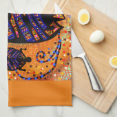 FISCH GESCHIRRTUCH (Viertel Falte)