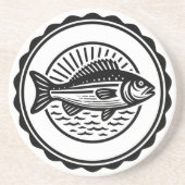 Fisch Getränkeuntersetzer (Vorne)