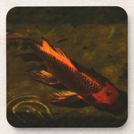 Fisch Getränkeuntersetzer (Vorderseite)