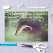 Fisch-Gewebe Seidenpapier (Handwerk)