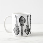 Fisch-Gitarre Kaffeetasse (Links)