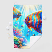 Fisch Golfhandtuch (Insitu)