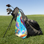 Fisch Golfhandtuch (Gras)