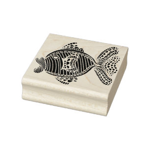 Fisch Gummistempel