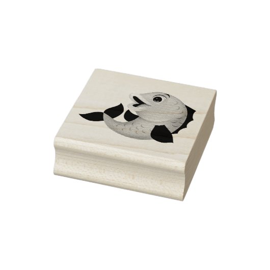 Fisch Gummistempel (Stempel)