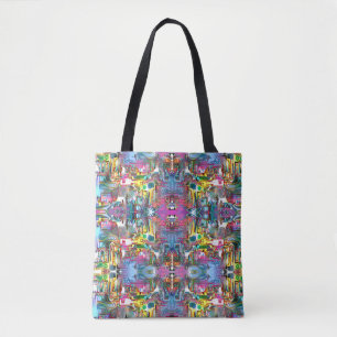 Fisch-Hexagone Tasche