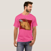Fisch Hogfish on Dive Flag Florida Spearfish Div T-Shirt (Vorne ganz)
