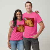 Fisch Hogfish on Dive Flag Florida Spearfish Div T-Shirt (Unisex)