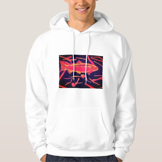 Fisch Hoodie (Vorderseite)