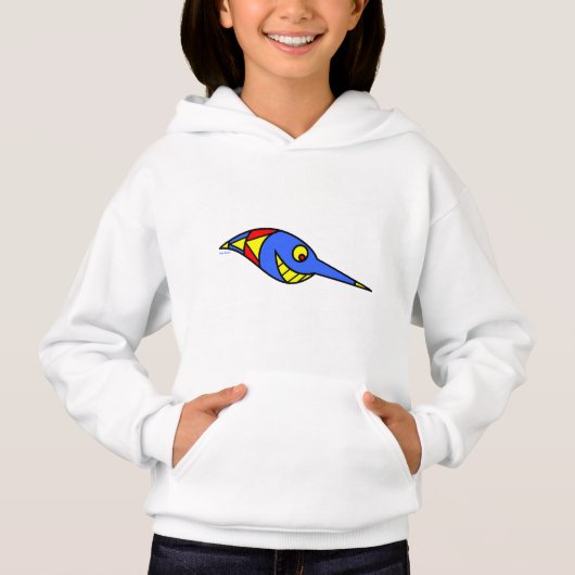 Fisch Hoodie lustiger Fisch Hoodie von Jango (Vorderseite)