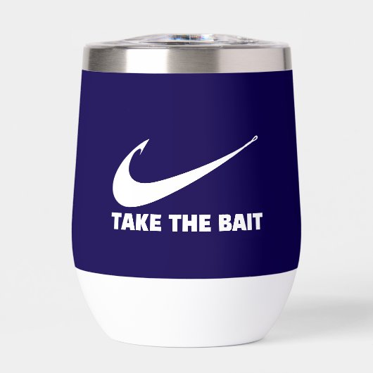 Fisch Hook-Fisherman Core-Take the Bait-Dark Blue (Vorderseite)