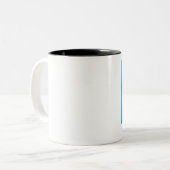 Fisch-Horoskop-Tasse Zweifarbige Tasse (Vorderseite Links)