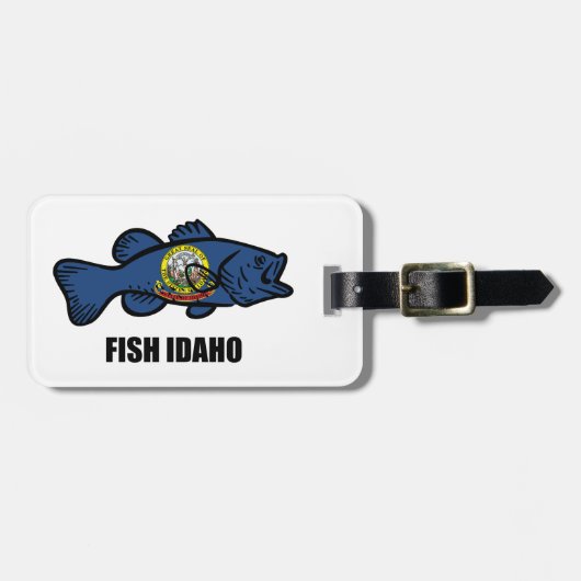 Fisch Idaho Gepäckanhänger (Vorderseite horizontal)
