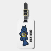 Fisch Idaho Gepäckanhänger (Vorderseite vertikal)