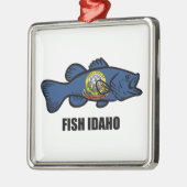 Fisch Idaho Ornament Aus Metall (Links)