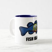 Fisch Idaho Zweifarbige Tasse (Vorderseite Links)