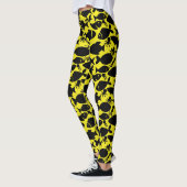 Fisch im FN2508A.Gelbe BG Leggings (Links)