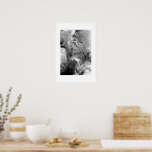 Fisch im Garten von Eden Poster (Küche)