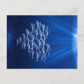 Fisch im Herzen des Wassers Postkarte (Vorderseite)