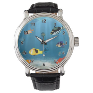 Fisch im Ozean Armbanduhr