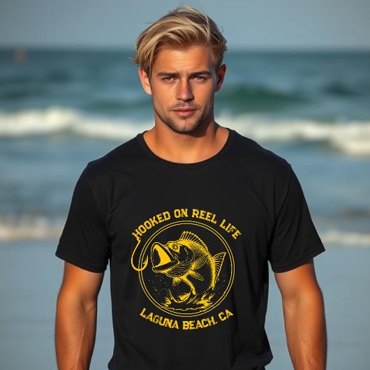 Fisch in der Rolle T-Shirt