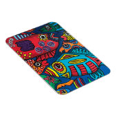 Fisch in der schnellen Flucht Magnet (Rechte Seite)