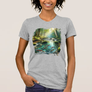 Fisch In Einem Bach T-Shirt