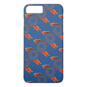 Fisch in einem Wirbel abstrakte Kunst Case-Mate iPhone Hülle