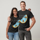 Fisch in einer Orange T-Shirt (Unisex)