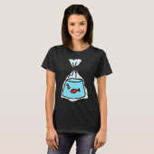 Fisch in einer Tüte T-Shirt (Vorne ganz)