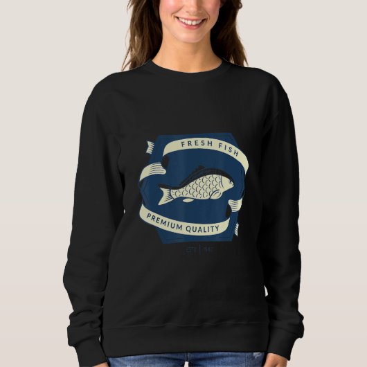 Fisch in Frischkonserven Sweatshirt (Vorderseite)