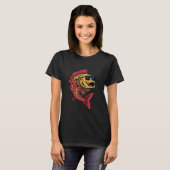 Fisch in Sonnenbrille T-Shirt (Vorne ganz)
