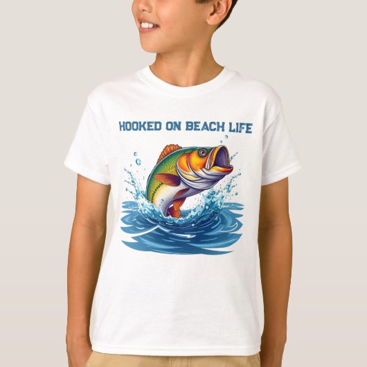 Fisch in Strandnähe T-Shirt (Vorderseite)