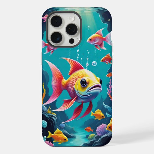 Fisch iPhone Hülle (Rückseite)